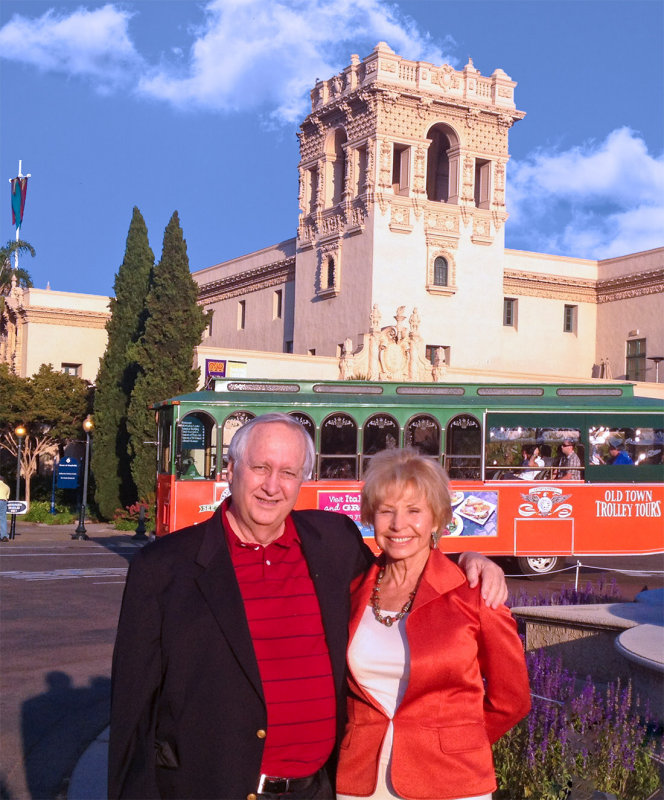 Robin and Lynn at Old Globe