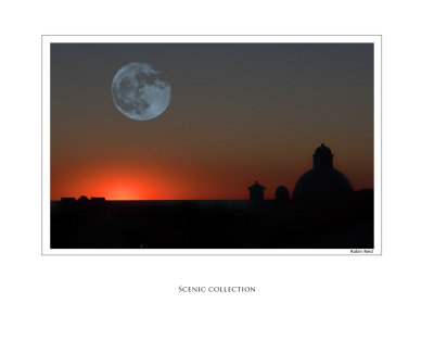 Moonrise over Baja
