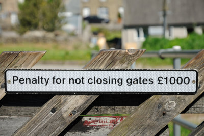 I closed the Gates!