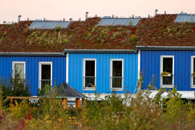 Green houses near Hannover