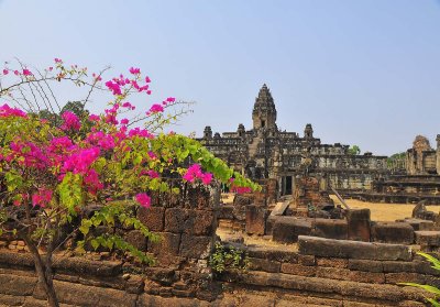 Le Bakong vu des jardins