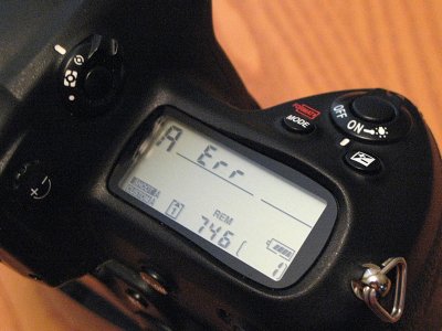 Nikon D3 Err