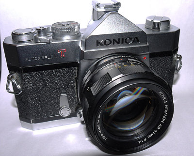Konica Autoreflex T and 57mm f1.4