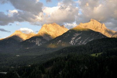 Scuol moutains