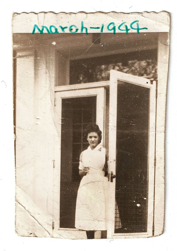 Aunt Dot in nursing school, 1944