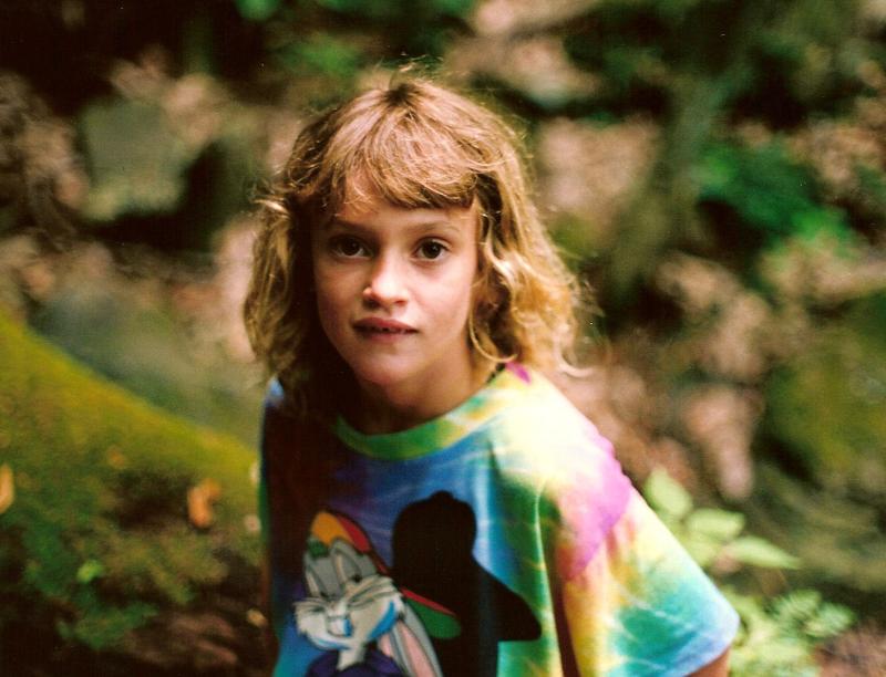 julie in the forest