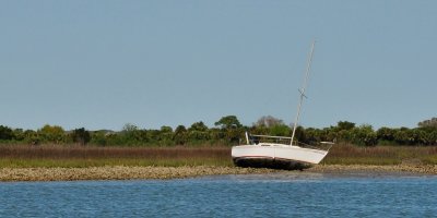 Abandoned boats