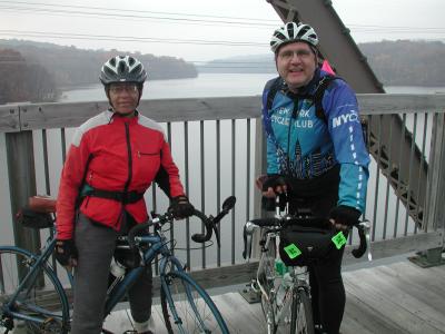 The Weekday Cyclist's Ann Shorter with John Chiarella