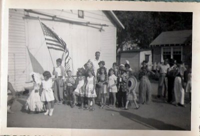 Spanish Camp's 1950 Labor Day Fiesta Parade