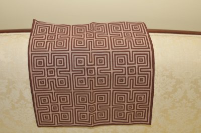Brown Pillow Cover 15 1/2 x 16 Square - $16.00