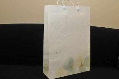 Large Handmade Paper Bag 14 x 20 - $6.00