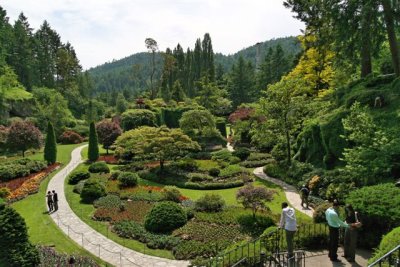 The Butchart Gardens  (Vancouver Island)