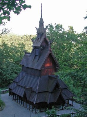 Eglise en bois debout  (Bergen)