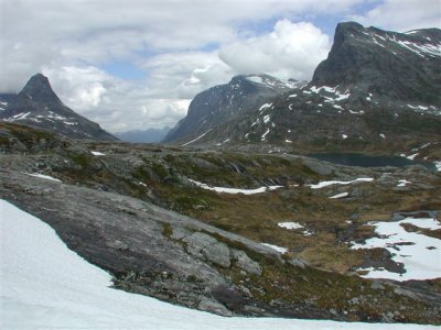 entre le Fjord Geirenger et le Trollstigen