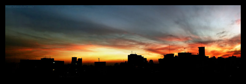 Tehran Sunset