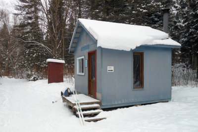 Premier relais - Piste de ski de fond, Chute-St-Philippe, Qc