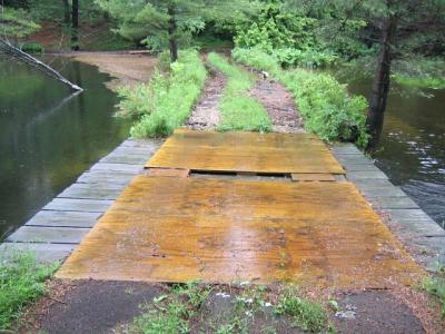 062806-0168-bridge and high water - lots of floating pine needles at upper left.jpg