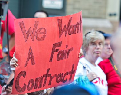 2011 CWA Rally in NYC