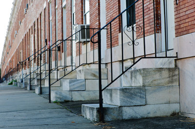 Baltimore's White Marble Steps