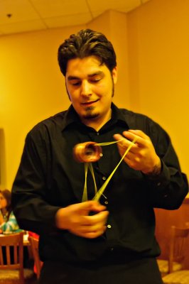Herman the Yo-Yo-ing Waiter
