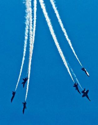 U.S. Navy Blue Angels Over Fort McHenry