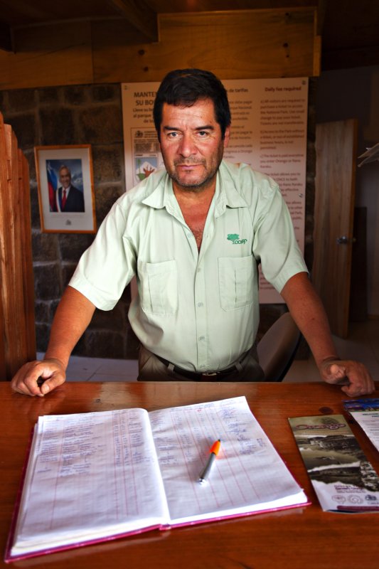 Carlos - Park Ranger - Orongo