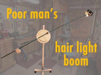 Hair Light Boom Stand