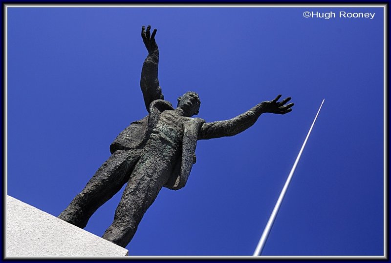  Ireland - Dublin - Jim Larkin and the Spire