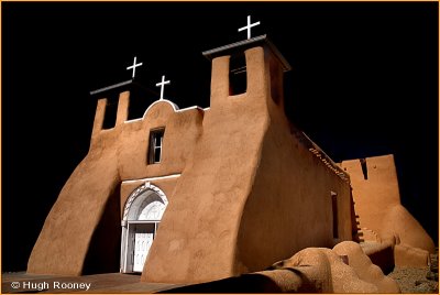 USA - New Mexico - Taos - Church of San Francisco de Asis