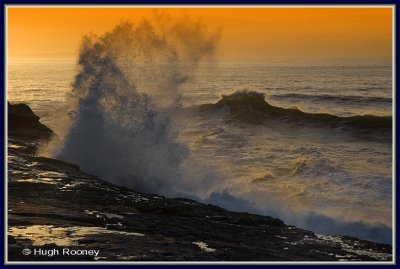  Ireland - Co.Donegal - Bundoran - Stormy seas