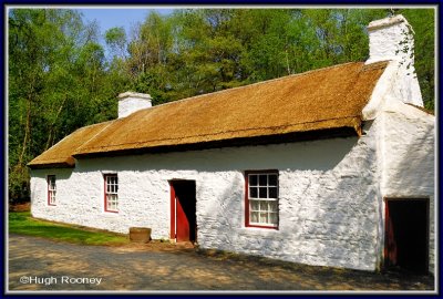Ireland - Co.Tyrone - Ulster American Folk Park - Weavers Cottage