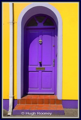 110035 - Ireland - Co.Cork - Kinsale - Colourful doorway