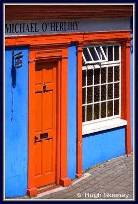 110045 - Ireland - Co.Cork - Kinsale - Colourful house facade