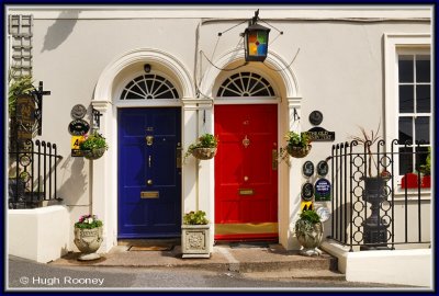 Ireland - Co.Cork - Kinsale - Colourful doorways