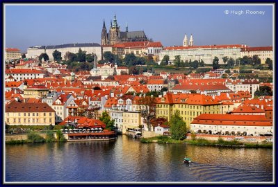 Czech Republic - Prague - St Vitus seen from Charles Bridge