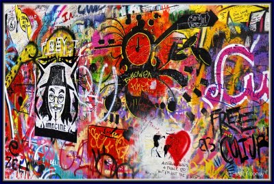 Czech Republic - Prague - John Lennon Wall