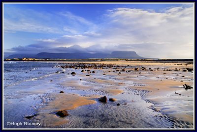 Ireland - Co.Sligo - Ben Bulben from Streedagh Beach