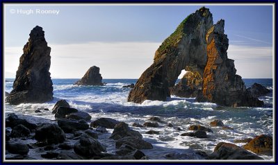 Ireland - Co.Donegal - Sea arch at Crohy Head