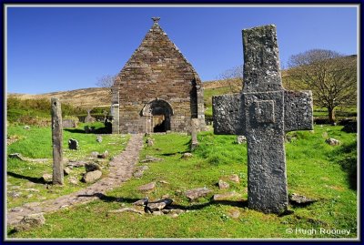 Ireland - Co.Kerry - Dingle Peninsula - Kilmalkedar Church