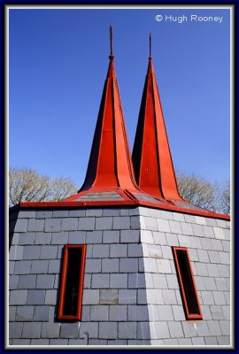  Ireland - Co.Kerry - Killarney - Modern church at Fossa 
