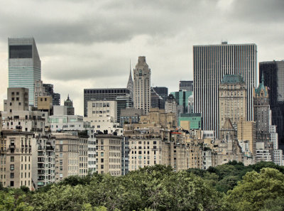 Looking across Central Park before the Rain