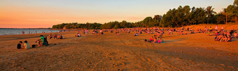 Mindil Beach Sunset Panorama