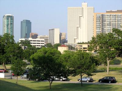 Downtown Ft. Worth from Trinity Park