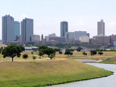 Ft. Worth from Northside Drive