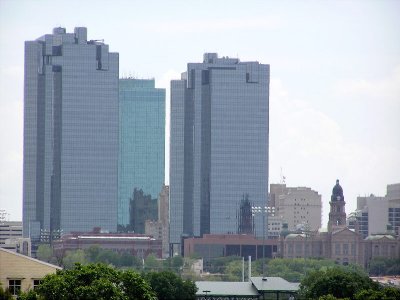 Ft. Worth from Northside Drive