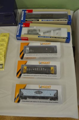 Thanks to Tangent Scale Models & Walthers for their generous raffle prize donations