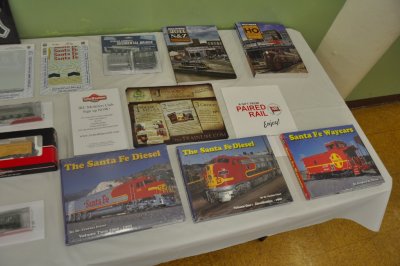 Thanks to Paired Rail RR Publications, BLMA and Walthers for their generous raffle donations