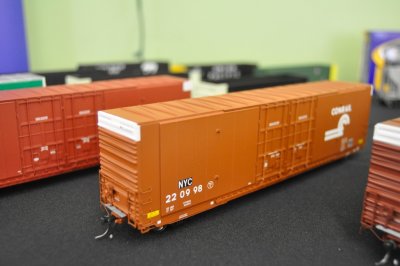 New run from Exactrail - Greenville 60' Boxcars