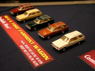 New from Atlas: HO & N Scale Ford Fairmont Wagons