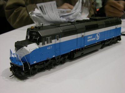 Athearn Genesis HO: GN F45 with GN-specific details & pilot